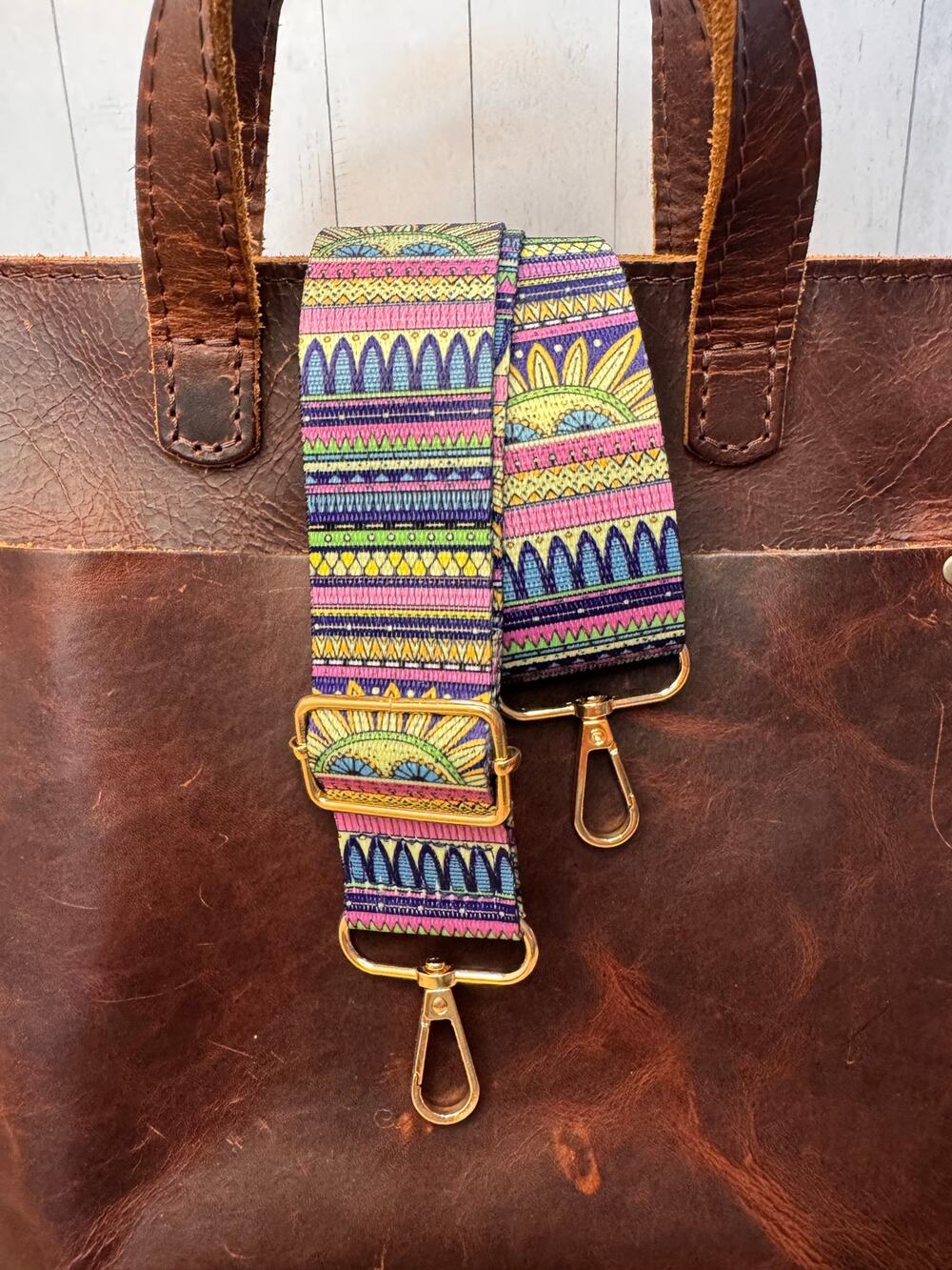 Striped Colorful Purse Strap Crossbody Bag Strap NEW! Boho Bag Strap